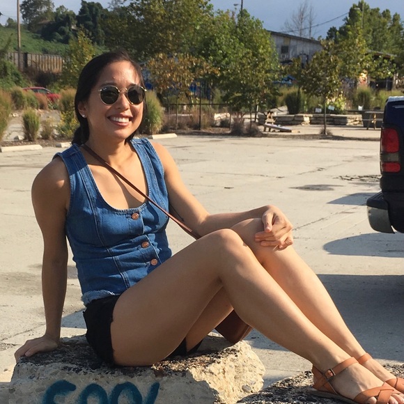 Gap Denim Button Up Vest - Picture 5 of 5